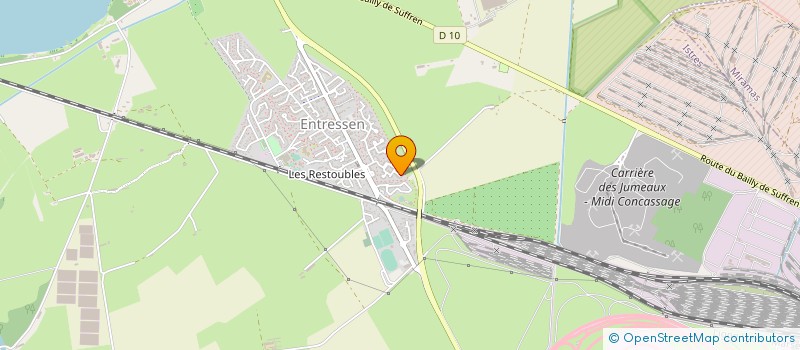 localisation de l'entreprise MONSIEUR JOSEPH MORIN  ISTRES