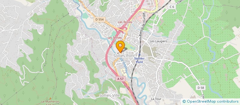 localisation de l'entreprise MONSIEUR JOSEPH MORREALE à SOLLIES-PONT