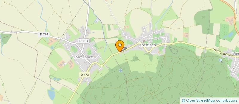 localisation de l'entreprise MONSIEUR JOSEPH MULLER  KSTLACH