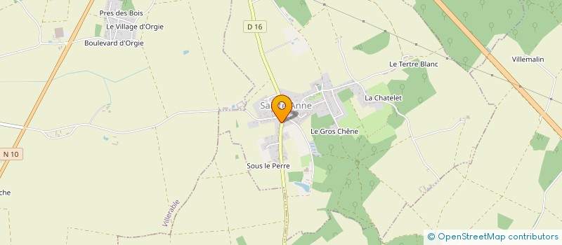 localisation de l'entreprise MONSIEUR JOSEPH MULUMBA ON  SAINTE-ANNE