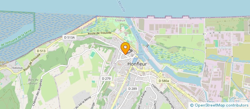 localisation de l'entreprise MONSIEUR JOSEPH MUNOS  HONFLEUR