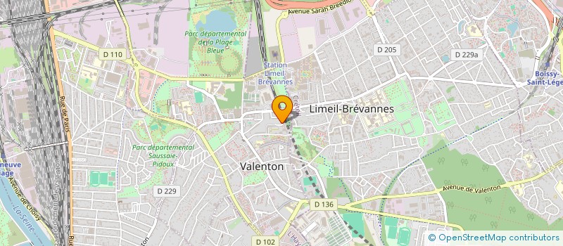 localisation de l'entreprise MONSIEUR JOSEPH N'GAWANDJI  CHENNEVIERES-SUR-MARNE