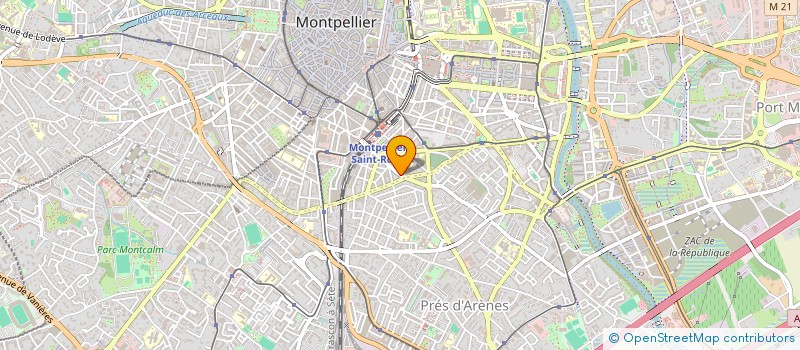 localisation de l'entreprise MONSIEUR JOSEPH NADER à MONTPELLIER