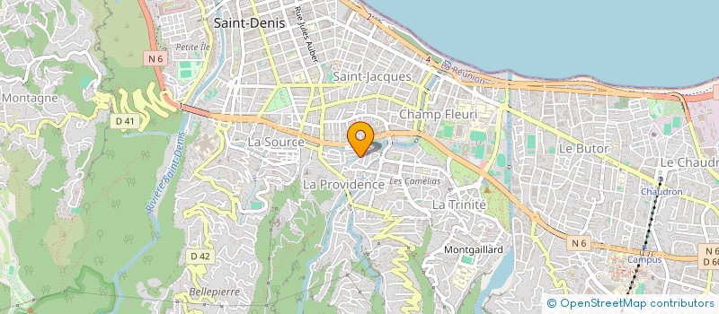 localisation de l'entreprise MONSIEUR JOSEPH NAZE à SAINT-DENIS