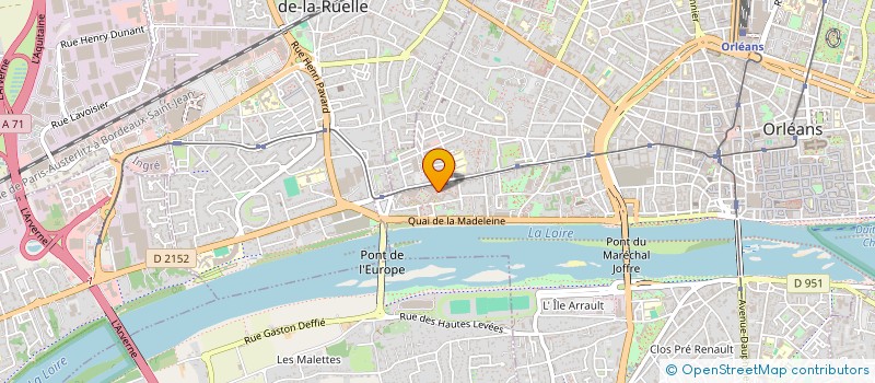 localisation de l'entreprise MONSIEUR JOSEPH NDUBULA à ORLEANS