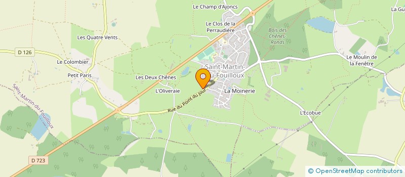 localisation de l'entreprise MONSIEUR JOSEPH NEAU à SAINT-GEORGES-SUR-LOIRE