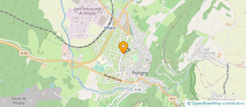 localisation de l'entreprise MONSIEUR JOSEPH NEUVILLE à POLIGNY