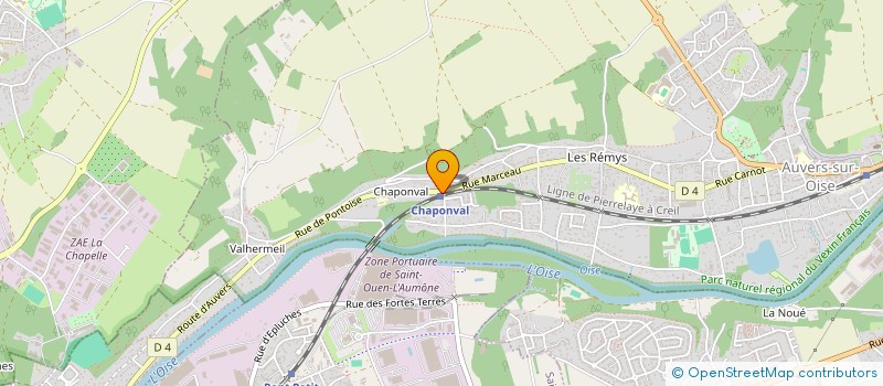 localisation de l'entreprise MONSIEUR JOSEPH NGEUNDAPE  BUTRY-SUR-OISE