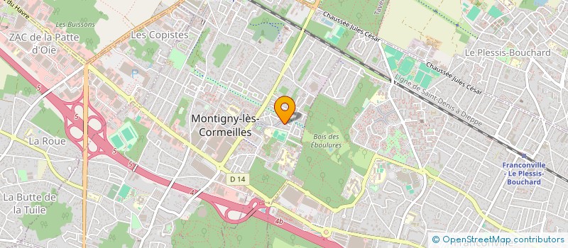 localisation de l'entreprise MONSIEUR JOSEPH NGOS à MONTIGNY-LES-CORMEILLES