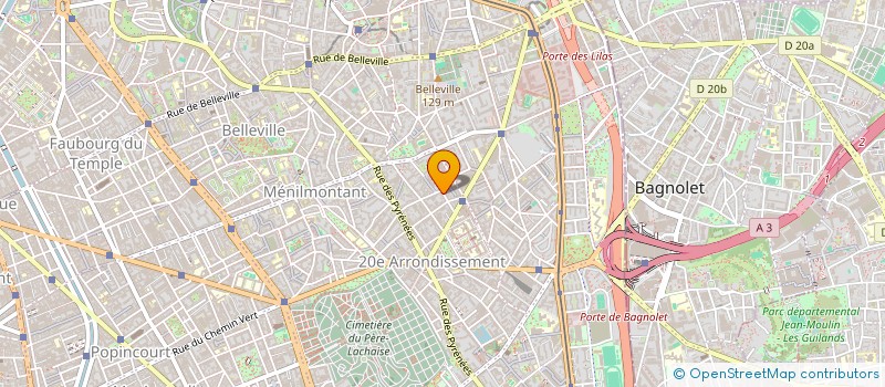 localisation de l'entreprise MONSIEUR JOSEPH NGOUE  PARIS