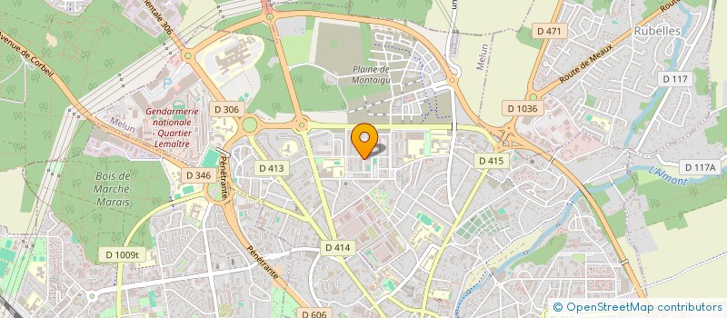 localisation de l'entreprise MONSIEUR JOSEPH NGOUETNA à MELUN