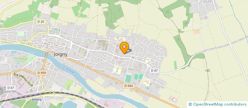 localisation de l'entreprise MONSIEUR JOSEPH NJI FOBANG  JOIGNY