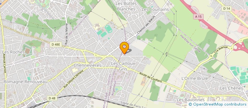 localisation de l'entreprise MONSIEUR JOSEPH NTONI  HERBLAY-SUR-SEINE