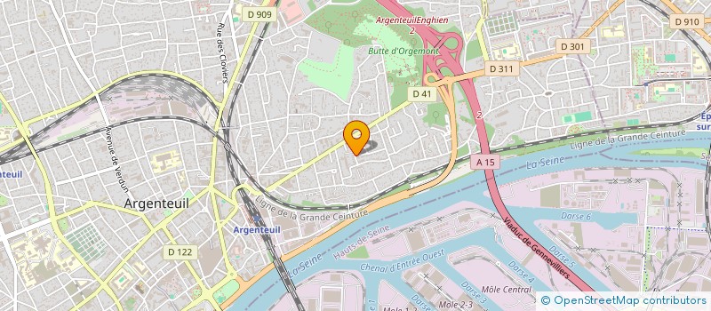 localisation de l'entreprise MONSIEUR JOSEPH NULLAR  ARGENTEUIL