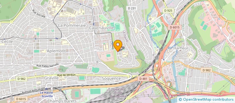 localisation de l'entreprise MONSIEUR JOSEPH OKOKO à LE HAVRE