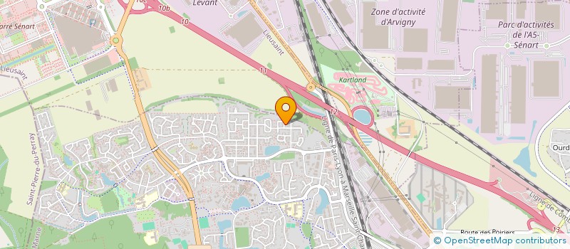 localisation de l'entreprise MONSIEUR JOSEPH ONDOBO  SAVIGNY-LE-TEMPLE