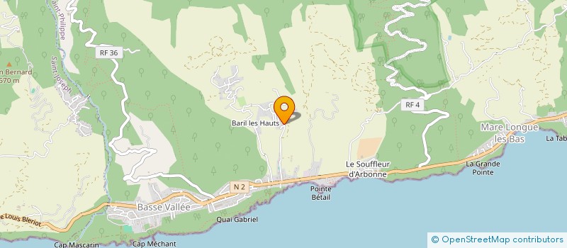 localisation de l'entreprise MONSIEUR JOSEPH ORANGE à SAINT-PHILIPPE