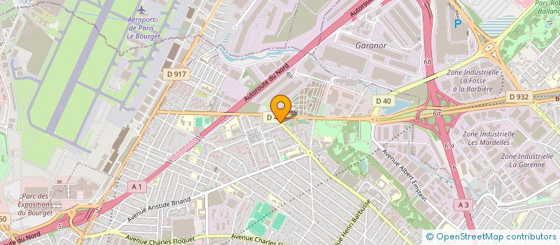 localisation de l'entreprise MONSIEUR JOSEPH ORIENTALE  LE BLANC-MESNIL