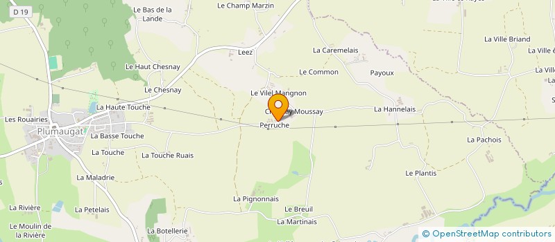 localisation de l'entreprise MONSIEUR JOSEPH ORINEL à PLUMAUGAT