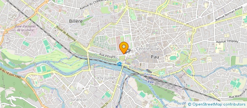 localisation de l'entreprise MONSIEUR JOSEPH OUADI à PAU