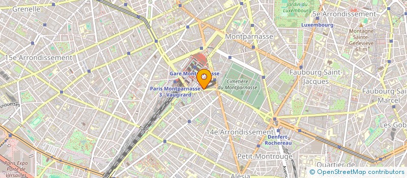 localisation de l'entreprise MONSIEUR JOSEPH OUANOUNOU  PARIS