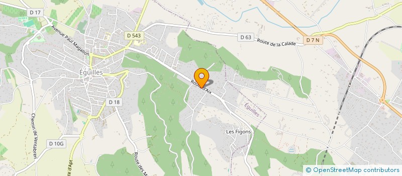 localisation de l'entreprise MONSIEUR JOSEPH PANAIVA  EGUILLES