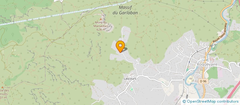 localisation de l'entreprise MONSIEUR JOSEPH PARDANAUD  ROQUEVAIRE