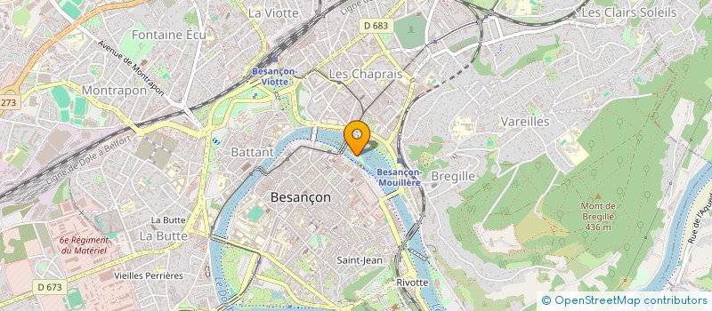 localisation de l'entreprise MONSIEUR JOSEPH PARISI à BESANCON