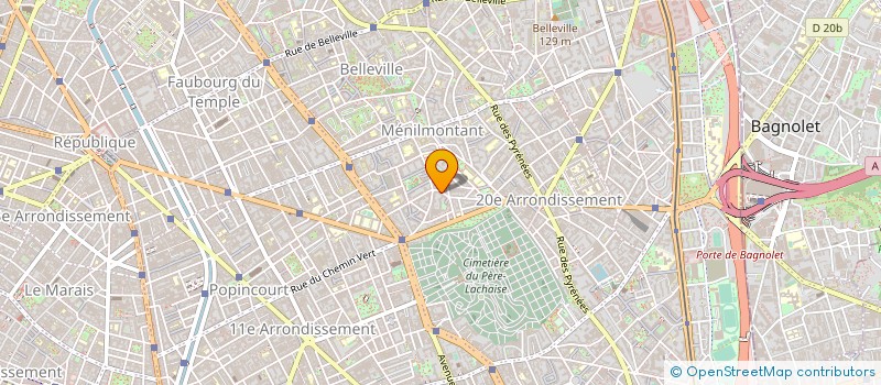 localisation de l'entreprise MONSIEUR JOSEPH PARTOUCHE  PARIS