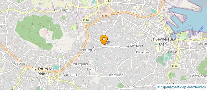localisation de l'entreprise MONSIEUR JOSEPH PASCUZZO à LA SEYNE-SUR-MER