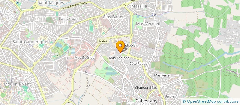 localisation de l'entreprise MONSIEUR JOSEPH PASTOR  CABESTANY