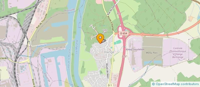 localisation de l'entreprise MONSIEUR JOSEPH PASTORE  ILLANGE