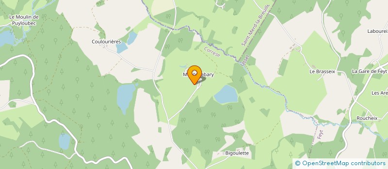 localisation de l'entreprise MONSIEUR JOSEPH PAUTY  EYGURANDE