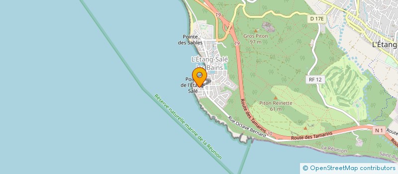 localisation de l'entreprise MONSIEUR JOSEPH PAYET  L'ETANG-SALE