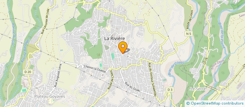 localisation de l'entreprise MONSIEUR JOSEPH PAYET à SAINT-LOUIS