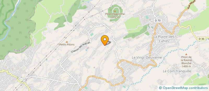 localisation de l'entreprise MONSIEUR JOSEPH PAYET  LE TAMPON