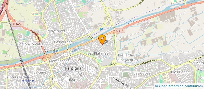 localisation de l'entreprise MONSIEUR JOSEPH PAYRE  PERPIGNAN