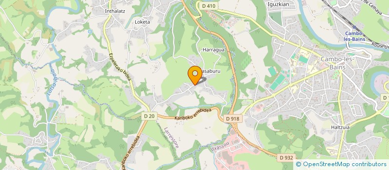 localisation de l'entreprise MONSIEUR JOSEPH PEARSON  LARRESSORE