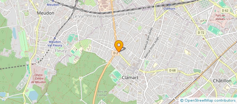 localisation de l'entreprise MONSIEUR JOSEPH PECHLIVANIAN à CLAMART
