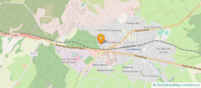 localisation de l'entreprise MONSIEUR JOSEPH PEDICONE à VALDAHON