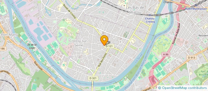 localisation de l'entreprise MONSIEUR JOSEPH PELTZER  CROISSY-SUR-SEINE