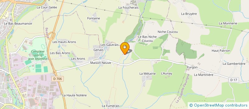 localisation de l'entreprise MONSIEUR JOSEPH PEPIN  BEAUCE