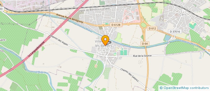 localisation de l'entreprise MONSIEUR JOSEPH PEREZ à VILLENEUVE-LES-BEZIERS