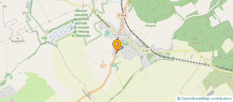 localisation de l'entreprise MONSIEUR JOSEPH PERL  TETERCHEN