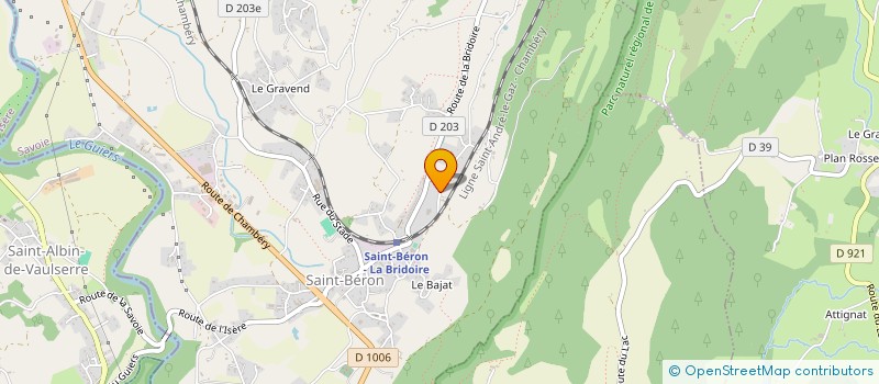 localisation de l'entreprise MONSIEUR JOSEPH PERRIN  SAINT-BERON