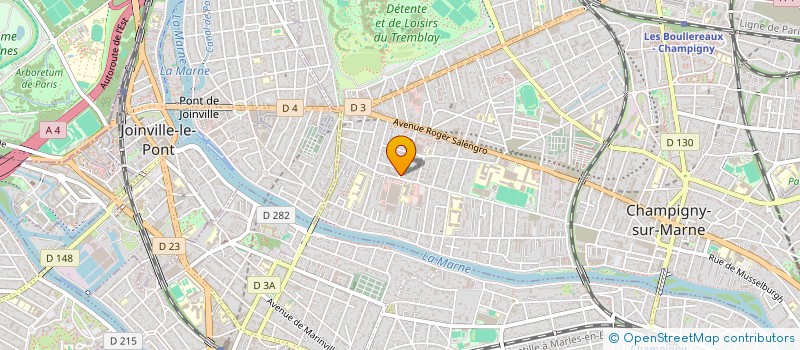 localisation de l'entreprise MONSIEUR JOSEPH PERROLLAZ  LA TRINITE-DE-REVILLE