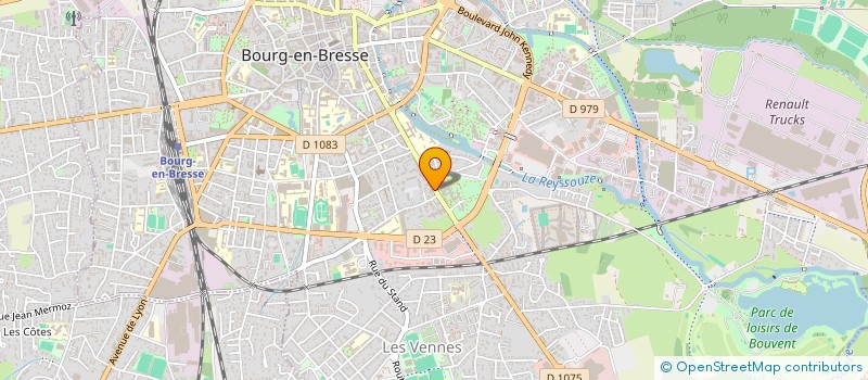 localisation de l'entreprise MONSIEUR JOSEPH PESUT à BOURG-EN-BRESSE