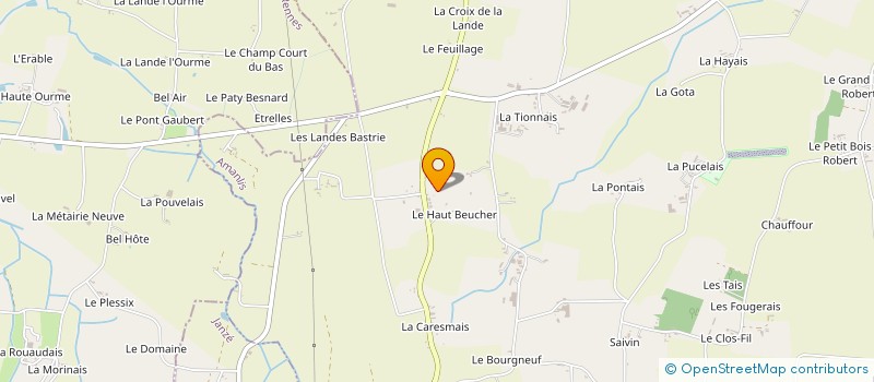 localisation de l'entreprise MONSIEUR JOSEPH PHELIPPE à AMANLIS