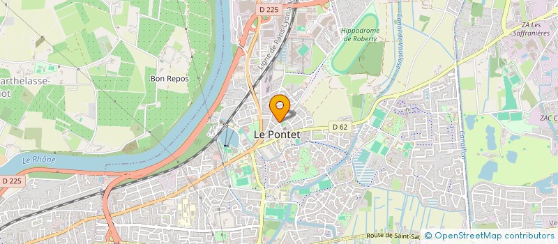 localisation de l'entreprise MONSIEUR JOSEPH PHILIP  LE PONTET