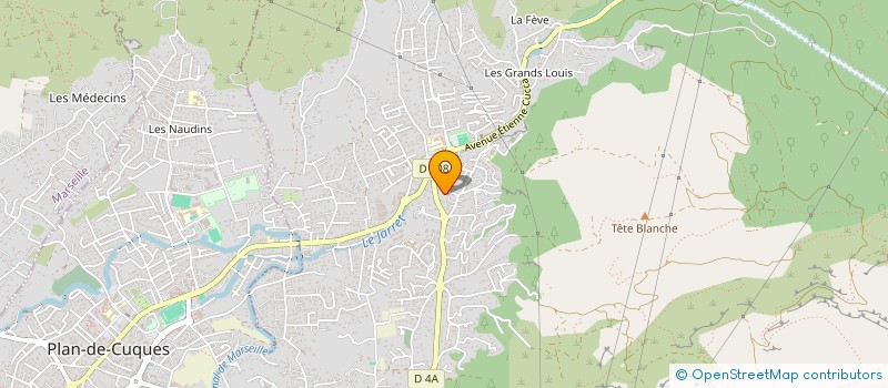 localisation de l'entreprise MONSIEUR JOSEPH PIACENTINO  ALLAUCH